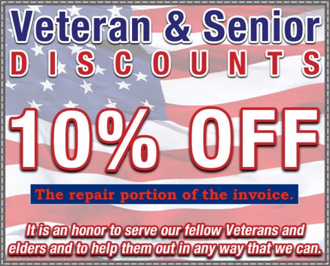 Veterans Senior Discount Coupon
